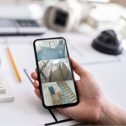 Cleveland security camera feed on cell phone